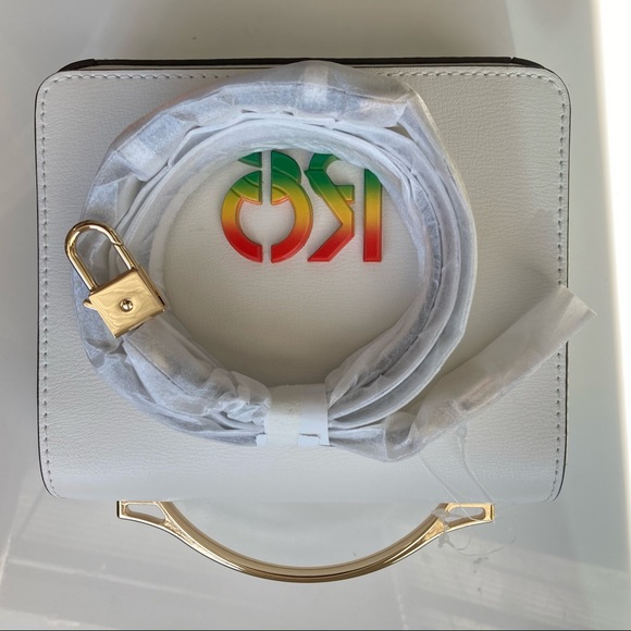 Michael Kors Pride Convertible Shoulder Bag - Optic White NWT - Picture 5 of 10